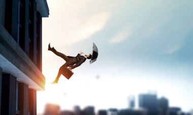 Yukarı ve üst kadar. Karışık teknik