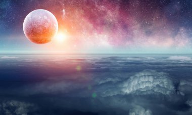 Uzay gezegenler ve Bulutsusu