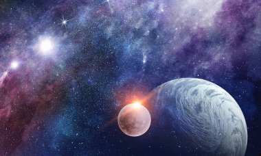 Uzay gezegenler ve Bulutsusu