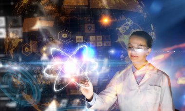 Bilim ve tıpta yenilikçi teknolojiler. Karışık ortam