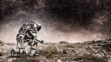 Diğer gezegenlerde hayat var. Karışık teknik