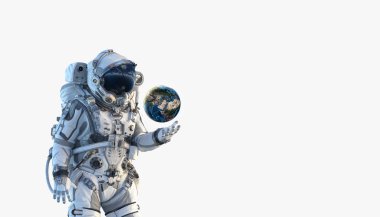 Uzay Adamı ve görevi. Karışık ortam