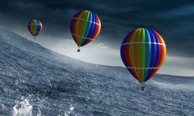 Havacılık sporu olarak. Karışık teknik