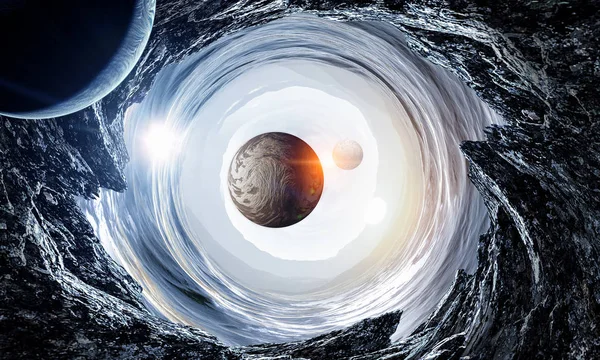 Planète Pluton. Techniques mixtes — Photo