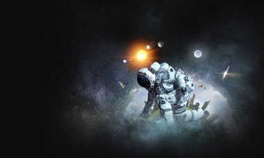 Astronot çalıştırmak başlangıç. Karışık teknik