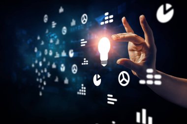 Başarı için parlak fikir