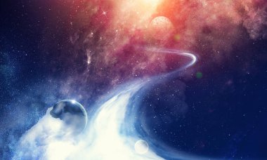 Uzay gezegenler ve Bulutsusu