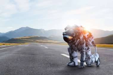 Astronot çalıştırmak başlangıç. Karışık teknik