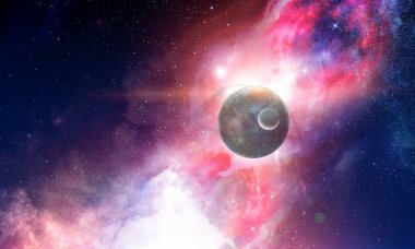Uzay gezegenler ve Bulutsusu