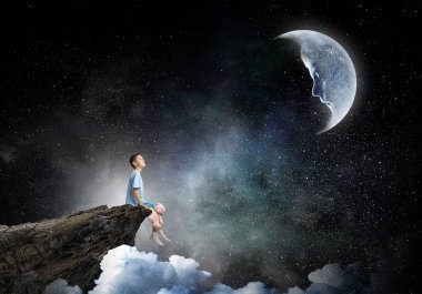 Kayıp ve yalnız hissediyorum. Karışık teknik