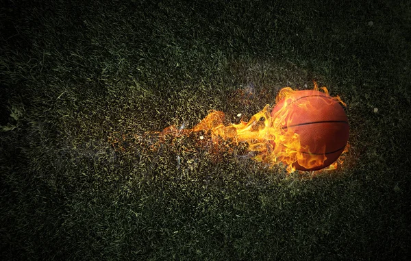 Basket spel koncept — Stockfoto