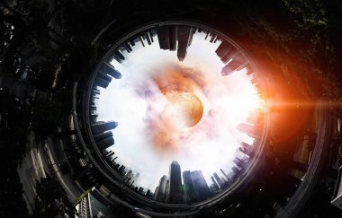 Uzay gezegenler ve Bulutsusu