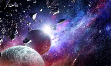 Uzay gezegenler ve Bulutsusu