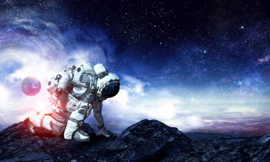 Astronot çalıştırmak başlangıç. Karışık teknik