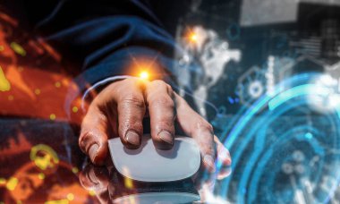 Kavram olarak elektronik iş. Karışık teknik