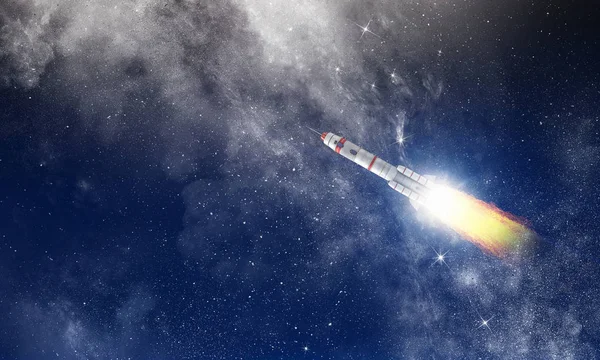 Rocket Space Ship. Techniques mixtes — Photo