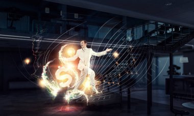 Hayat onun etkin durumunda. Karışık teknik