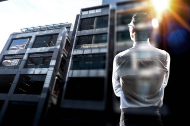 Bir şey düşünme işadamı