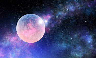 Plüton gezegeni. Karışık teknik