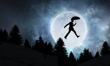 Günlük rutin kaçmak. Karışık teknik