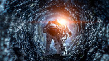Astronot çalıştırmak başlangıç. Karışık teknik