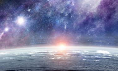 Cosmos sanatsal zemin