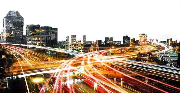 La gran ciudad nunca duerme — Foto de Stock