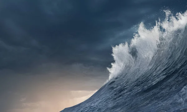 Stormigt hav väder — Stockfoto