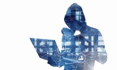 Hacker adam bilgi çalmak