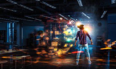 Sanal teknoloji dünya yaşıyor. Karışık teknik