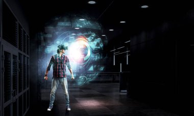 Sanal teknoloji dünya yaşıyor. Karışık teknik