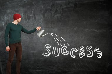 Sağ daha iyi geleceğe yatırım. Karışık teknik