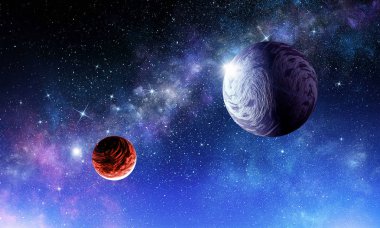 Uzay gezegenler ve Bulutsusu