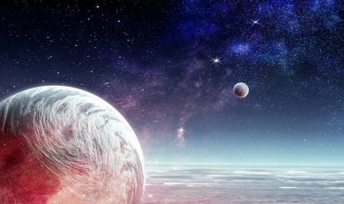 Uzay gezegenler ve Bulutsusu