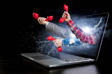 El öğeleri. Karışık teknik