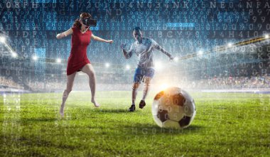 Sanal teknoloji dünya yaşıyor. Karışık teknik