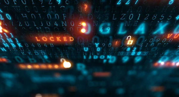 Hack támadás veszélye — Stock Fotó