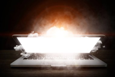 Dizüstü sorunu veya sonu. Karışık teknik