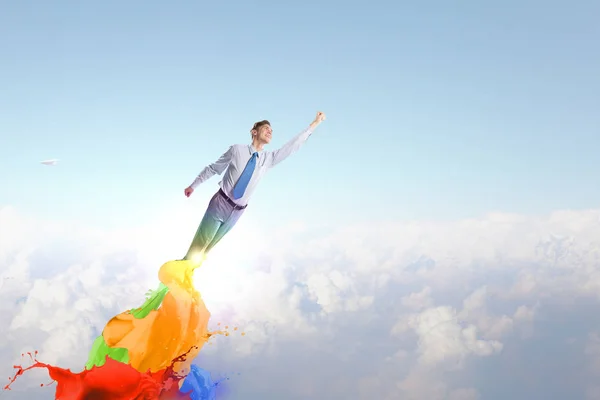 Concepto de promoción laboral — Foto de Stock