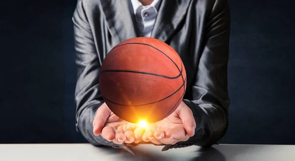 Basketbal spel concept — Stockfoto