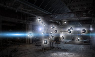 Kablosuz etkileşim ve bağlantı. Karışık teknik