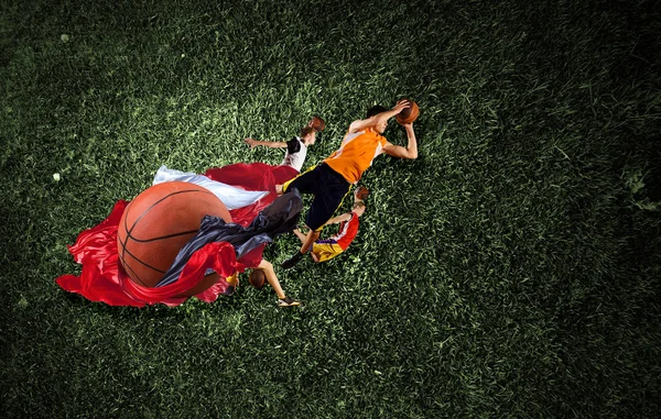 Jogo de basquete como religião — Fotografia de Stock