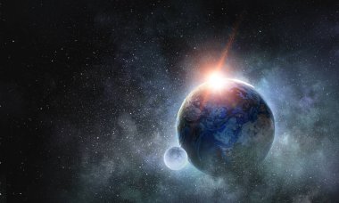 Uzay gezegenler ve Bulutsusu