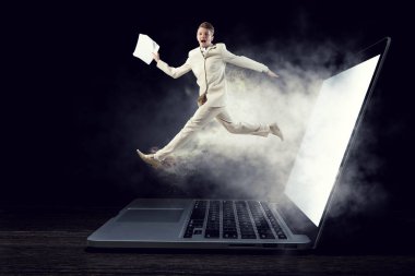 Satış grow olun. Karışık teknik