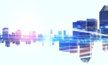 Yenilikçi teknoloji arka plan