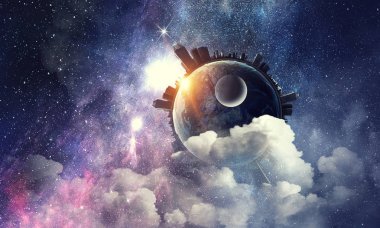 Uzay gezegenler ve Bulutsusu