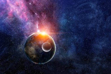 Uzay gezegenler ve Bulutsusu