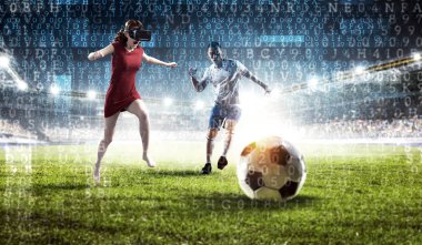 Sanal teknoloji dünya yaşıyor. Karışık teknik