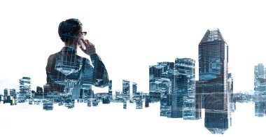 Büyük şehirde işadamı