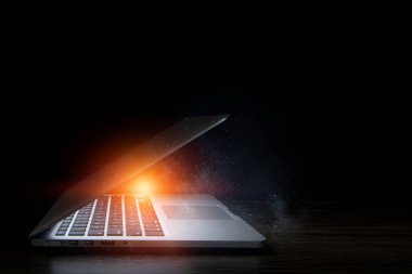 Açılan not defteri aygıt